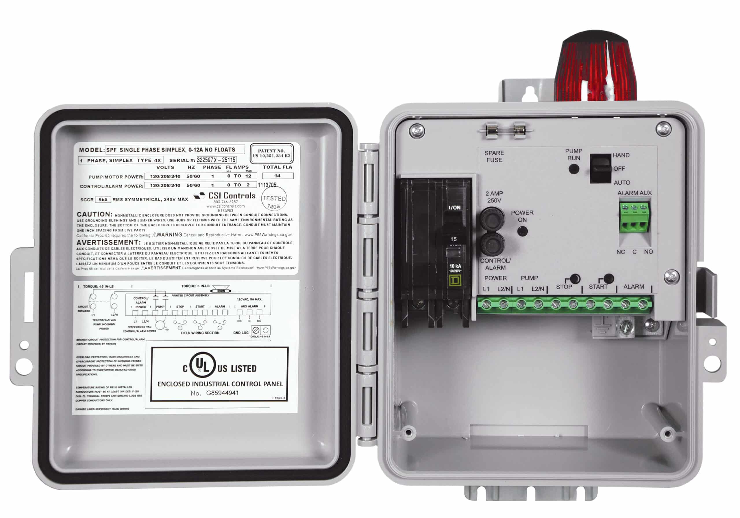 SPF Series™ Single Phase Simplex